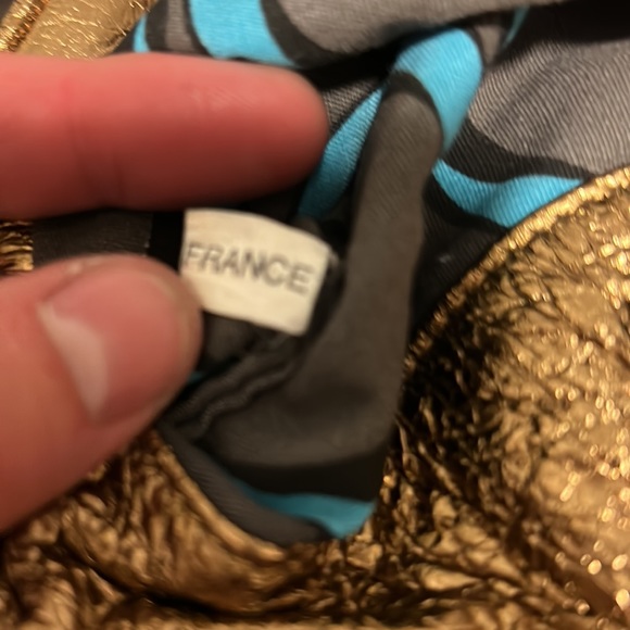 Jamin Puech Gold Magnetic Foldover Leather Clutch - Picture 8 of 8